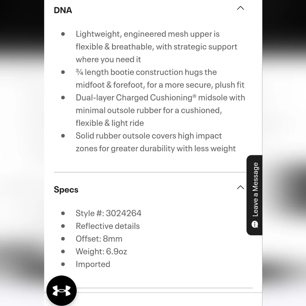 Under Armour Charged Impulse Gray Tennis Shoes 9 - Picture 16 of 16